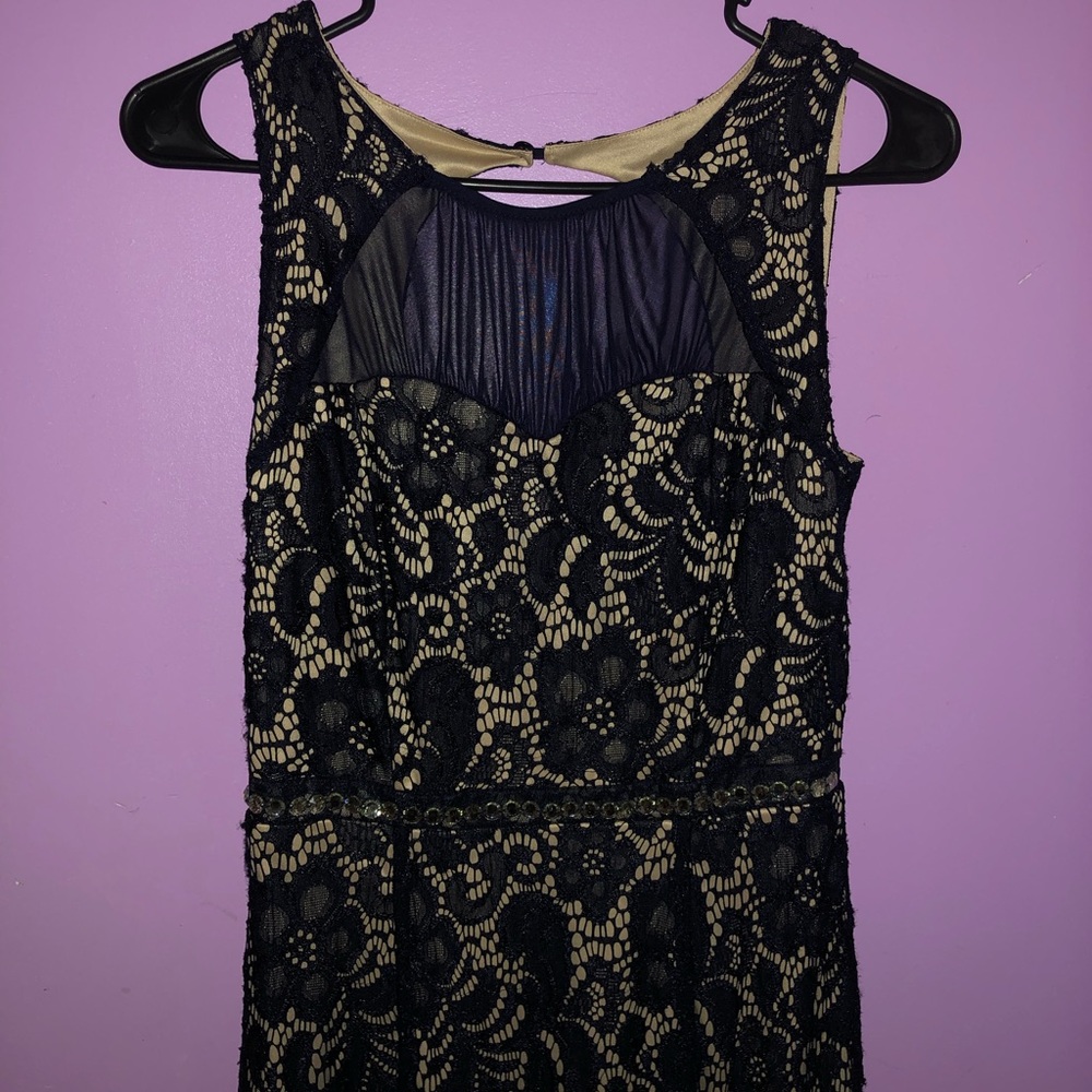 Long Navy Blue Dress